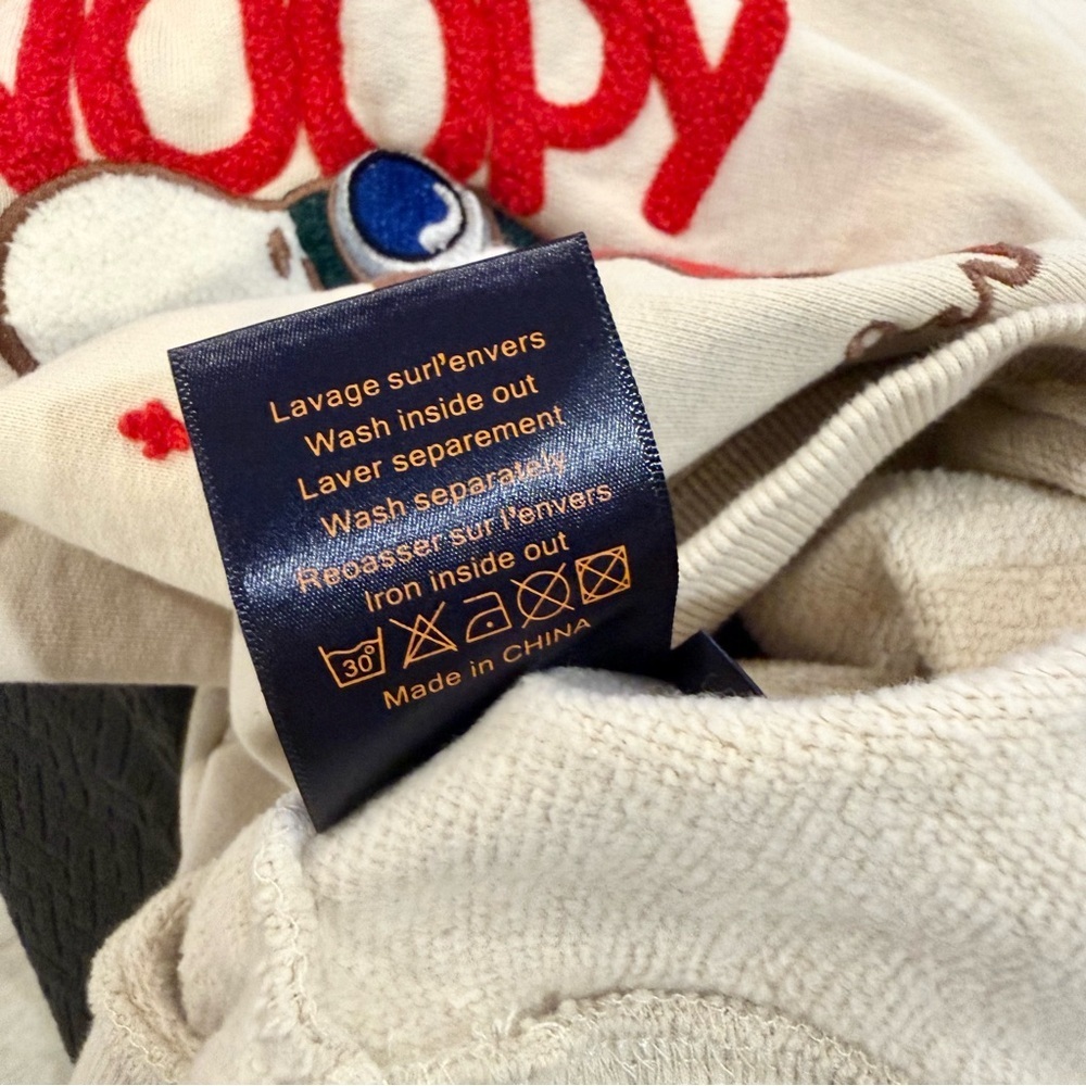 Cream Molly Snoopy Graphic Sweater View 6